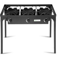 225,000-BTU Portable Propane 3 Burner Gas Cooker&nbsp;