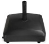Fillable Mobile Umbrella Base Stand w/ 4 Wheels, 2 Locks, 123lb Capacity, Appears New