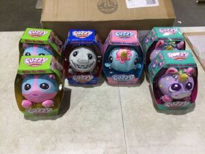 Case of (6) Assorted Fuzzy Wubble Jigglers