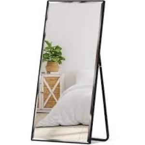 Full Length Mirror, Wall Hanging & Leaning Floor Mirror - 65x22in