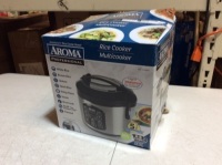 Aroma Professional Rice Cooker/Multicooker. Powers Up, Not Tested Further.