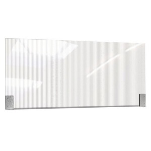 Rosseto RD004 Avant Guarde 46" x 20" Clear Booth Divider. Appears New