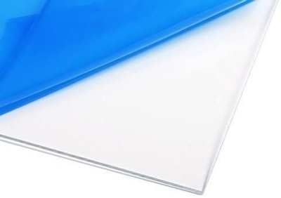 SOURCEONE.ORG Premium 1/4 Clear Acrylic PlexiGlass Sheet, 12" x 24". Appears New