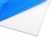 SOURCEONE.ORG Premium 1/4 Clear Acrylic PlexiGlass Sheet, 12" x 24". Appears New