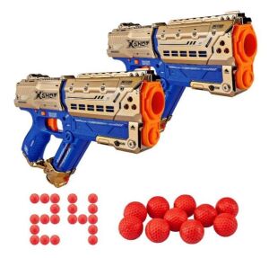 Lot of (2) ZURU X-Shot Chaos Meteor Blaster Royale Edition, 2 Pack