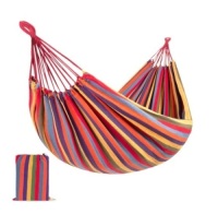 2-Person Brazilian-Style Double Hammock w/ Portable Carrying Bag, Appears New