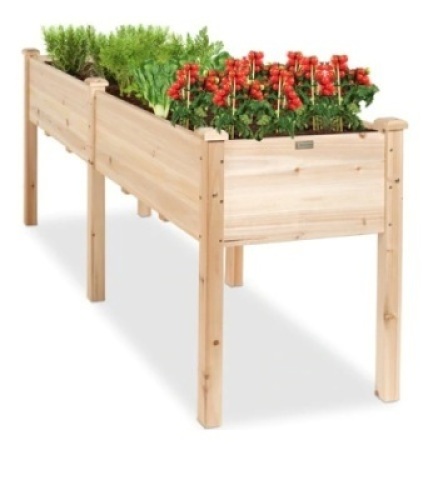 Raised Garden Bed,&nbsp;72x24x30in