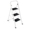 3-Step Portable Folding Step Ladder w/ Non-Slip Feet, 330lb Capacity&nbsp;