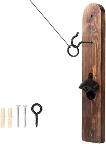 Play Platoon Hook and Ring Game with Bottle Opener and Magnetic Cap Catch. Appears New