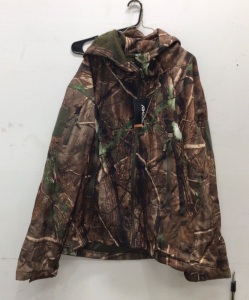 Yevhev Mens Camo Jacket, 3XL, Appears New