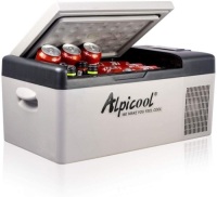 Alpicool Portable Refrigerator&nbsp;12 Volt Fridge Freezer for Car. Appears New