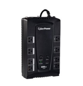 CyberPower Battery Backup 8 Outlets, Powers Up, Appears New, Retail 98.95