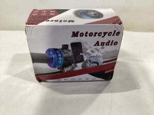 Motorcycle Audio System with Bluetooth 