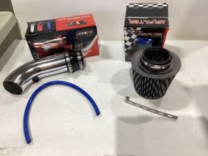 Super Power Flow Air Intake Pipe & Air Filter - Unknown Fit 
