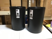Lot of (2)&nbsp;Umbra 10.3gal Grand Indoor Trash Cans. No Lids. Unused Condition