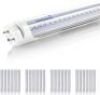 Hyperikon 4' LED Light Tube, Dual End Ballast Compatible, Crystal White, 23 Count&nbsp;- Appears New in Damaged Box