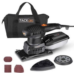 TACKLIFE 3 In 1 Multi-Function Electric Sander, Powers Up, E-Commerce Return, Retail 62.99