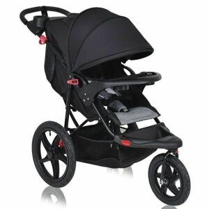 Foldable Lightweight Baby Stroller Jogger All-terrain w/ Cup, Phone Holder