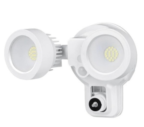 Wasserstein Ring Spotlight Cam Battery +&nbsp;Floodlight Charging Mount Bundle, Untested, E-Comm Return,&nbsp;Retail 289.99