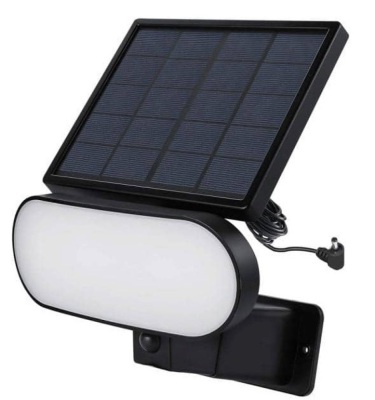  Wasserstein 2-In-1 Solar Panel Charger & Security Light for Ring, Untested, New, Retail 59.99