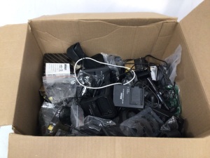 Box of Mixed Camera Accessories, E-Commerce Return