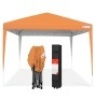 Outdoor Portable Pop Up Canopy Tent w/ Carrying Case, 10x10ft, Appears New