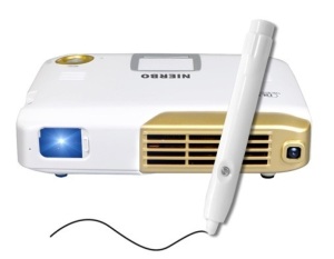 NIERBO LED 4K Smart Projector, Powers Up, Appears new, Retail 506.00