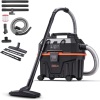 TACKLIFE 4 Gallon 1200W 4.5 Peak Hp Bagless Wet Dry Vacuum. Appears New