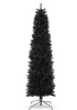 Black Artificial Pencil Holiday Christmas Tree,NEW