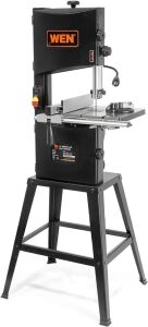 WEN 3962T 3.5-Amp 10-Inch Two-Speed Band Saw with Stand and Worklight 