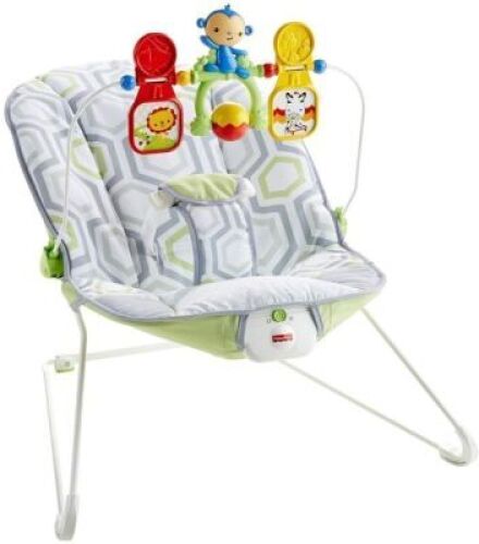 Fisher-Price Baby's Bouncer Geo Meadow - Appears New