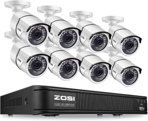 ZOSI 1080p H.265+ Security Camera System