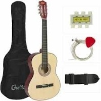 Beginner Acoustic Guitar Set w/ Case, Strap, Digital Tuner, Strings - 38in