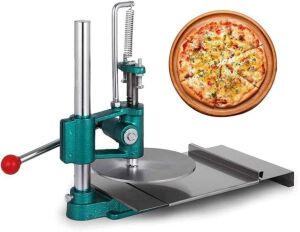 AnEssOil Dough Pizza Pastry Stainless Steel Manual Press Machine, Tortilla Press 