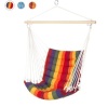 Padded Indoor/Outdoor Cotton Hammock Chair w/ 40in Spreader Bar, Appears New