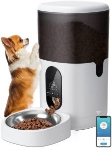 PETODAY Automatic Pet Feeder 6L, Appears New, Untested, Retail - $69.99