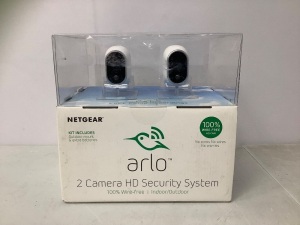 2 Camera HD Security System, E-Commerce Return, Retail $244.99