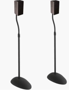 EchoGear Satellite Speaker Stands, Appears New, Retail $59.99