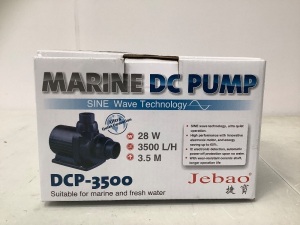 Jebao DCP Sine Water Wave Return Pump, Powers Up, Appears New, Retail $68.88