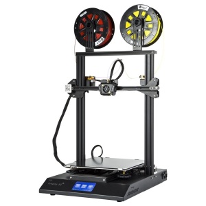 Creality 3D CR-X Dual Extruder Touch Screen 3D Printer 300x300x400MM with 2kg PLA Filament. Appears New. $1,796 Retail Value!