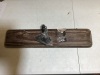 24" Wooden Coat Rack with 5 Hooks - Appears New 