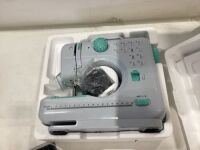 6V Portable Foot Pedal Sewing Machine w/ 12 Stitch Patterns