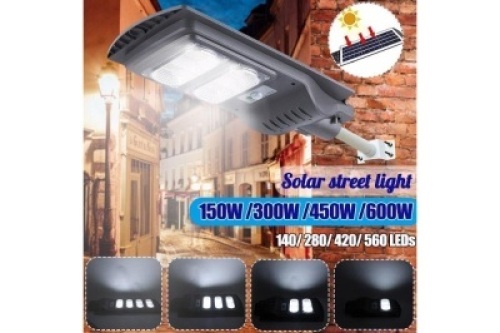 420 LEDs AUGIENB Waterproof Street Light Solar Panel 6500K ~ 7000K Cool White - Appears New, Tested/Works&nbsp;