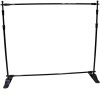 10‘x8’ Adjustable Backdrop Wall Trade Show Background Banner Stand - Appears New