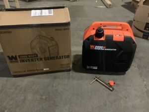 WEN 56203i Super Quiet 2000-Watt Portable Inverter Generator w/Fuel Shut Off - For Parts or Repair, Appears to Not Be Getting Spark