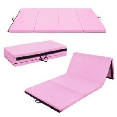 4' x 8' x 2" Thick Folding Panel Aerobics Exercise Mat