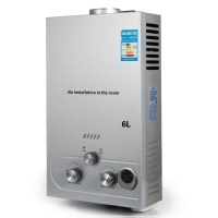 6L Propane Water Heater&nbsp;with Shower Head. Appears&nbsp;New