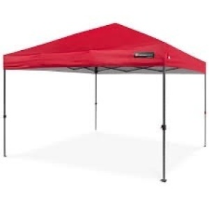 One-Person Setup Instant Pop Up Canopy w/ Wheeled Bag - 10x10ft