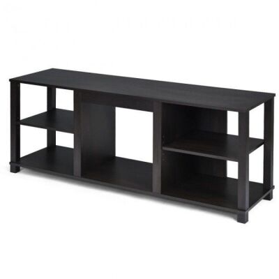 2-Tier TV Storage Cabinet Console with Adjustable Shelves 