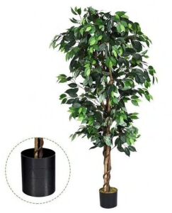 6 ft. Artificial Ficus Silk Tree 